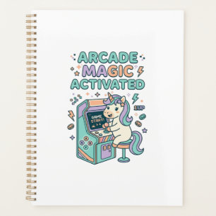 Unicorn Arcade Magic Activated Trendy Product Grap Planner