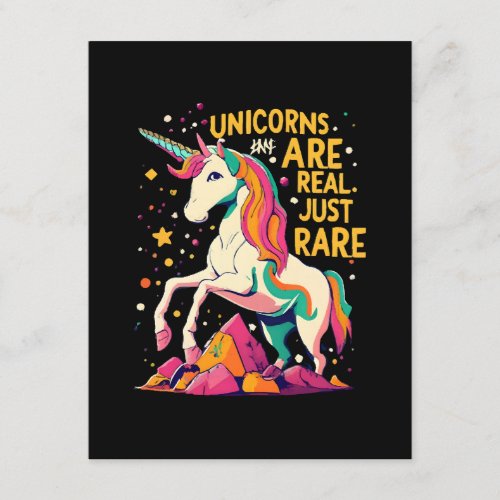Unicorn are real just rare enclosure card