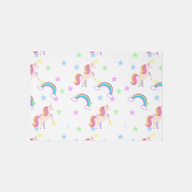 Unicorn Area Rug (Front)