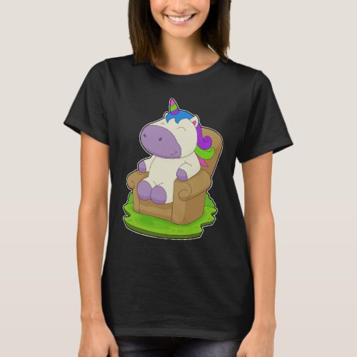 Unicorn Armchair T_Shirt