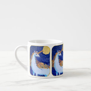 Unicorn "Art by Kids" Espresso Cup