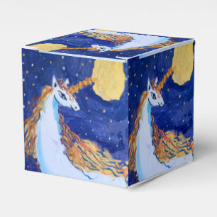 Unicorn "Art by Kids" Favor Boxes