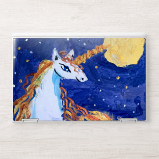 Unicorn "Art by Kids" HP Laptop Skin