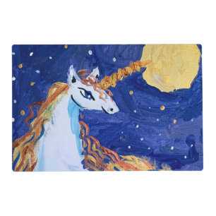 Unicorn "Art by Kids" Placemat