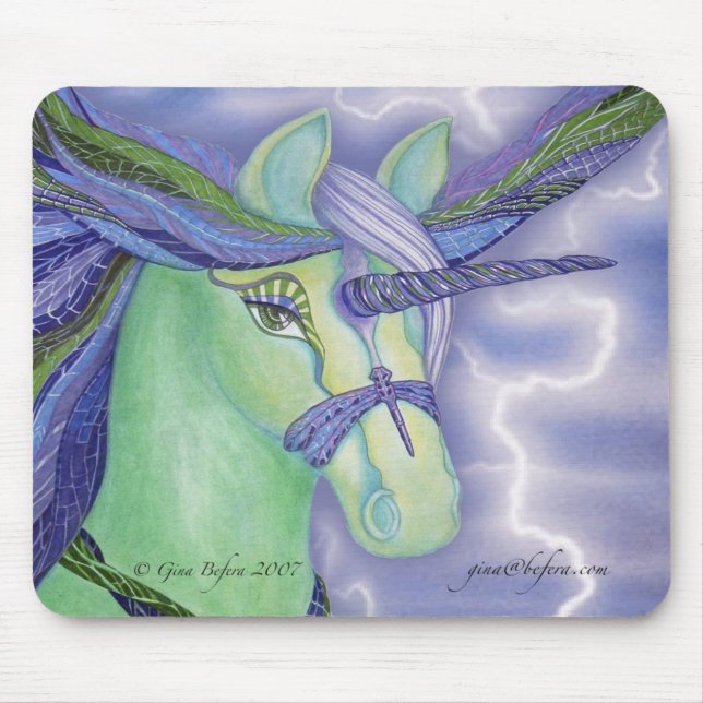 Unicorn Art Mousepad (Front)