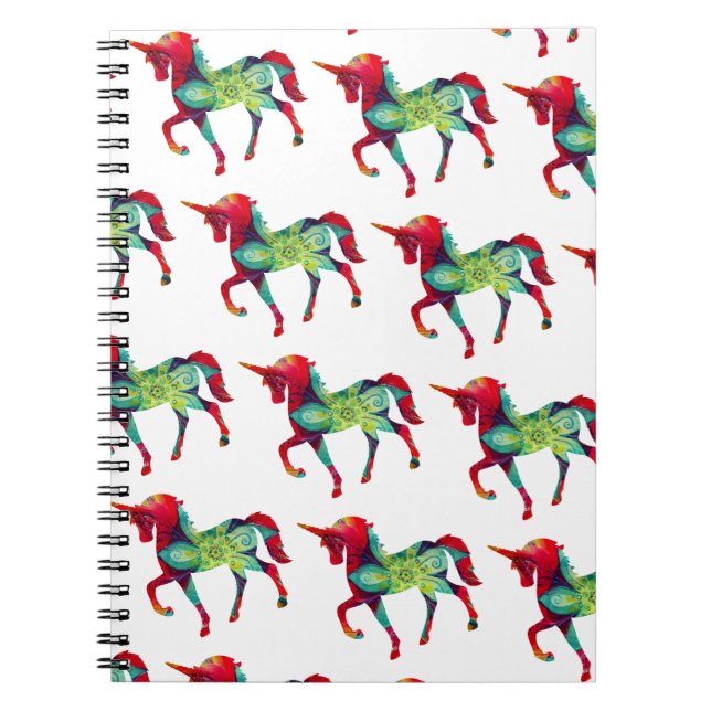 Unicorn art Notebook (Front)