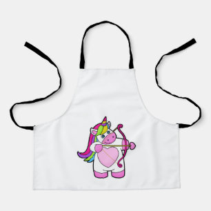 Unicorn as Archer with Bow and Arrow Apron