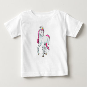 Unicorn as Cook with Chef hat Baby T-Shirt