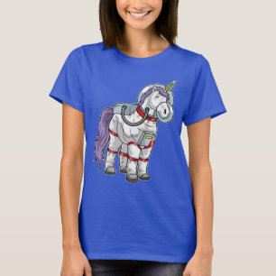 Unicorn Astronaut Space T-Shirt