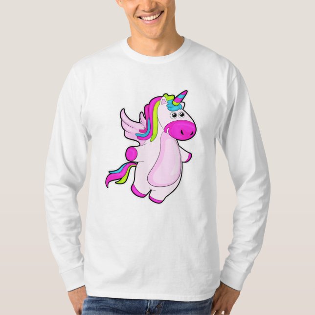 Unicorn at Flying T-Shirt (Front)
