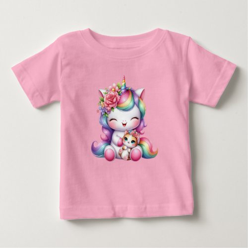 Unicorn baby animal  baby T_Shirt