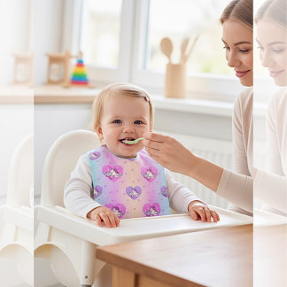 Unicorn Baby Bib