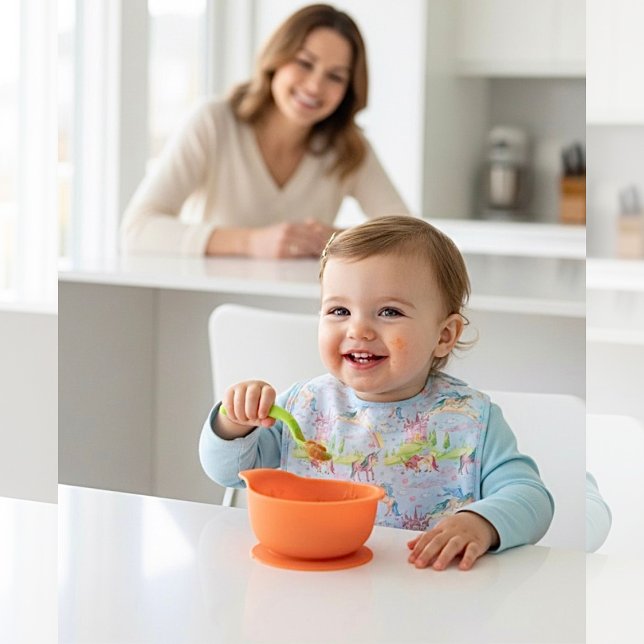 Unicorn Baby Bib (Creator Uploaded)