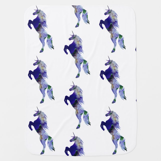 Unicorn Baby Blanket (Front)