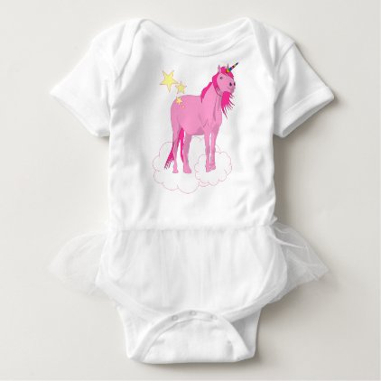 unicorn baby bodysuit