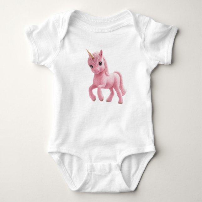 Unicorn Baby Bodysuit (Front)