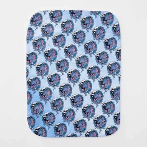 Unicorn Baby Burp Cloth