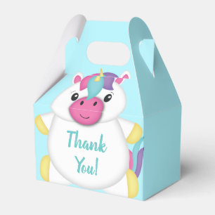 Unicorn Baby Shower Favor Boxes