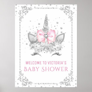 Unicorn Baby Shower Sign