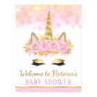 Unicorn Baby Shower Welcome Sign