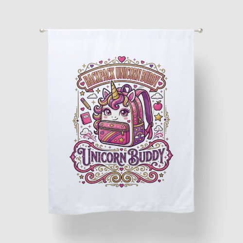 Unicorn Backpack Unicorn Buddy Stylish Merch Desig Blackout Curtains