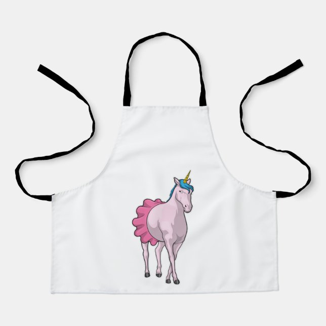 Unicorn Ballerina Ballet Apron (Front)