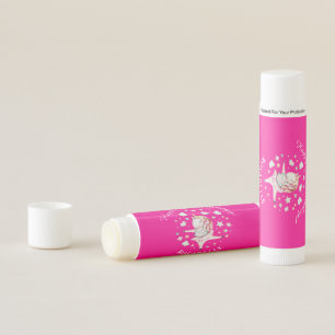 Unicorn Ballerina Girly PInk Birthday Party Lip Balm