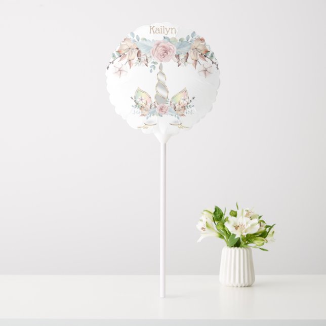 Unicorn Balloon for Baby Shower (In SItu)