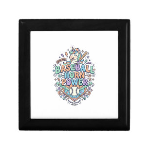 Unicorn Baseball Horn Power Kawaii Vector Design_1 Gift Box