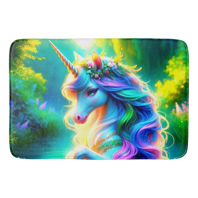 Unicorn Bath Mat (Front)
