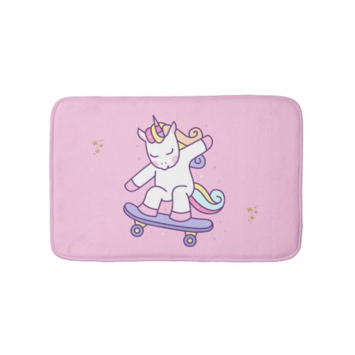 Unicorn Bath mat for girls