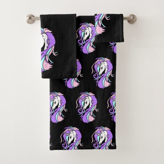 Unicorn Bath Towel Set