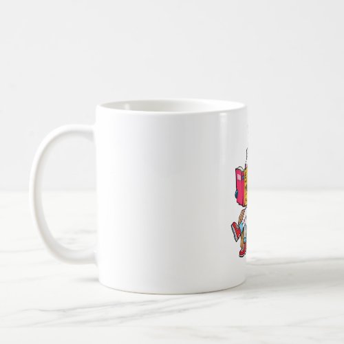 Unicorn Believe In Yourself Motivational Book Love Coffee Mug