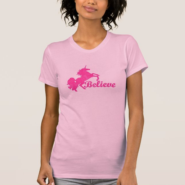 Unicorn, Believe T-Shirt (Front)