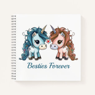 Unicorn Besties Forever Notebook