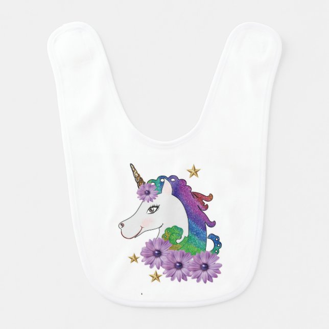 Unicorn Bib (Front)