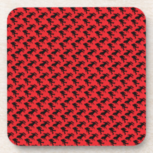 Unicorn, Bigfoot and Jackalope Beverage Coaster