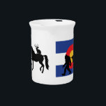 Unicorn, Bigfoot and Jackalope Beverage Pitcher<br><div class="desc">Jackalope,  Unicorn and Bigfoot</div>