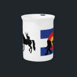 Unicorn, Bigfoot and Jackalope Beverage Pitcher<br><div class="desc">Jackalope,  Unicorn and Bigfoot</div>