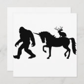 Unicorn, Bigfoot, Jackalope (Front/Back)