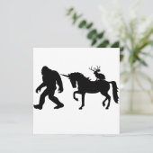 Unicorn, Bigfoot, Jackalope (Standing Front)