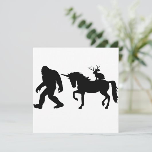 Unicorn, Bigfoot, Jackalope (Standing Front)