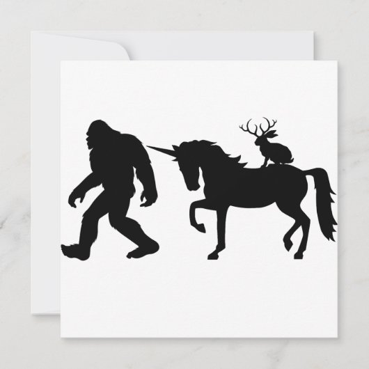 Unicorn, Bigfoot, Jackalope (Front)