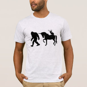 Unicorn, Bigfoot, Jackalope T-Shirt