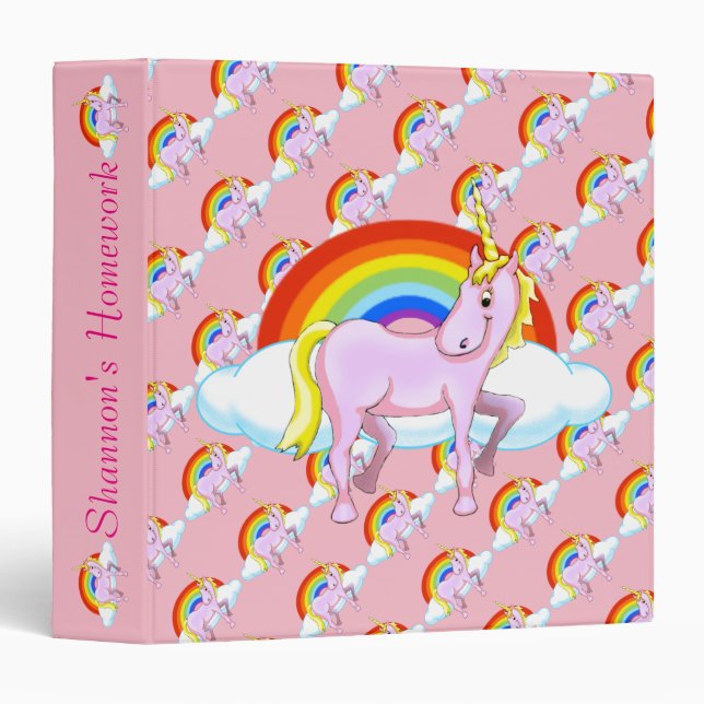 Unicorn Binder (Front/Spine)