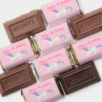 Unicorn Birthday Candy | Magical Pink & Gold