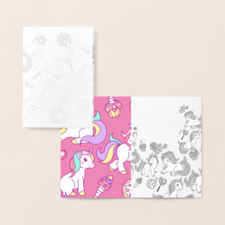 Unicorn Birthday Fun Card