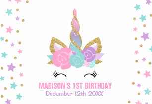 unicorn 1st birthday gifts on zazzle