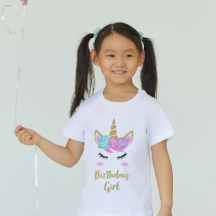 Unicorn Birthday Guest of Honor  T-Shirt