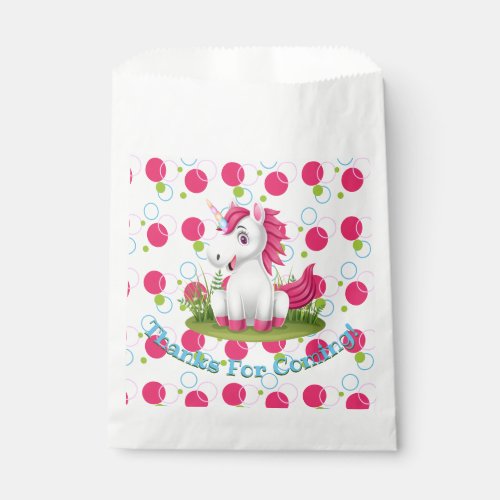 Unicorn Birthday Kids Name  Age Candy Gift Choco Favor Bag